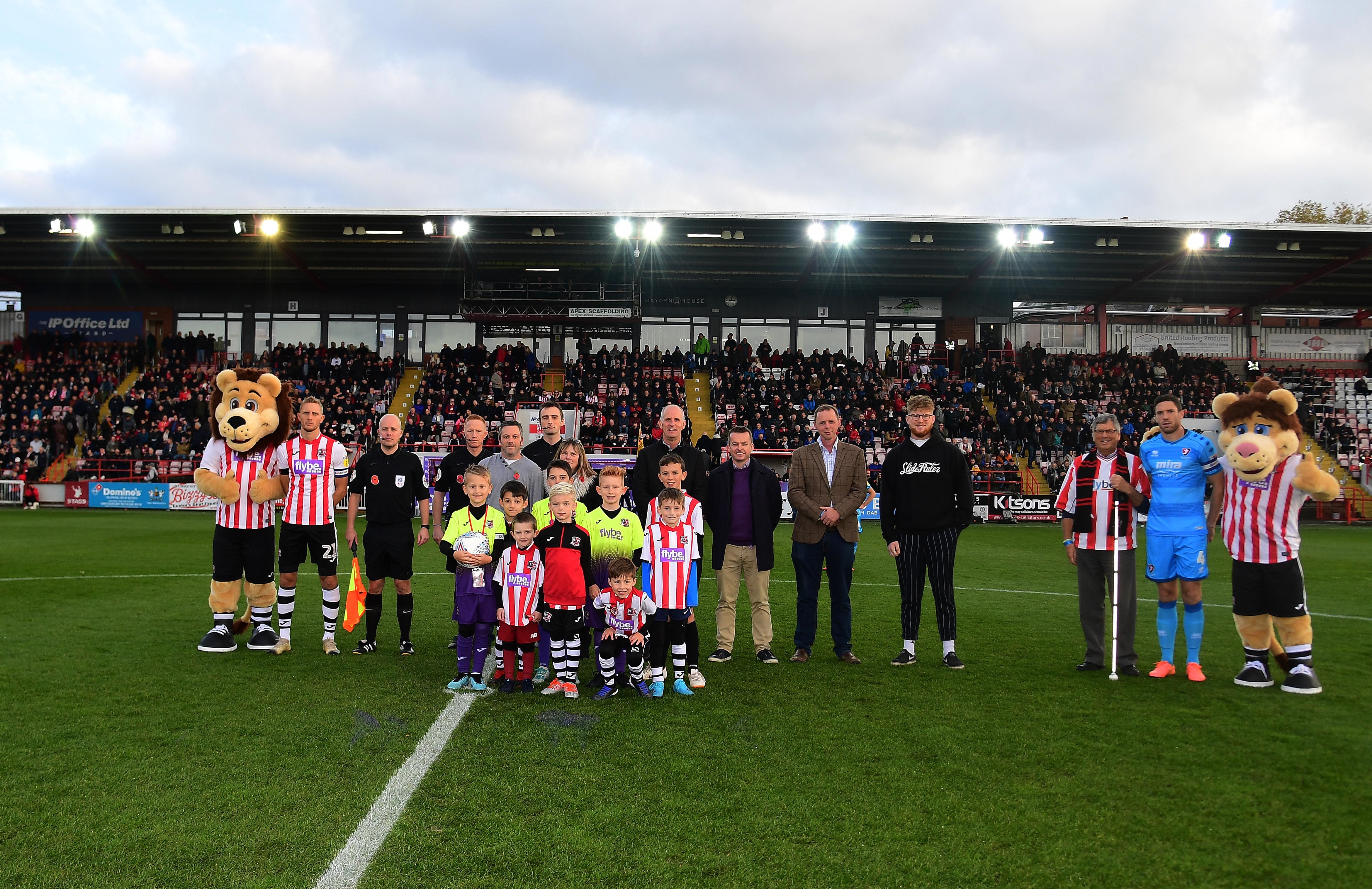 Ruddlesden geotechnical sponsors Exeter City FC!