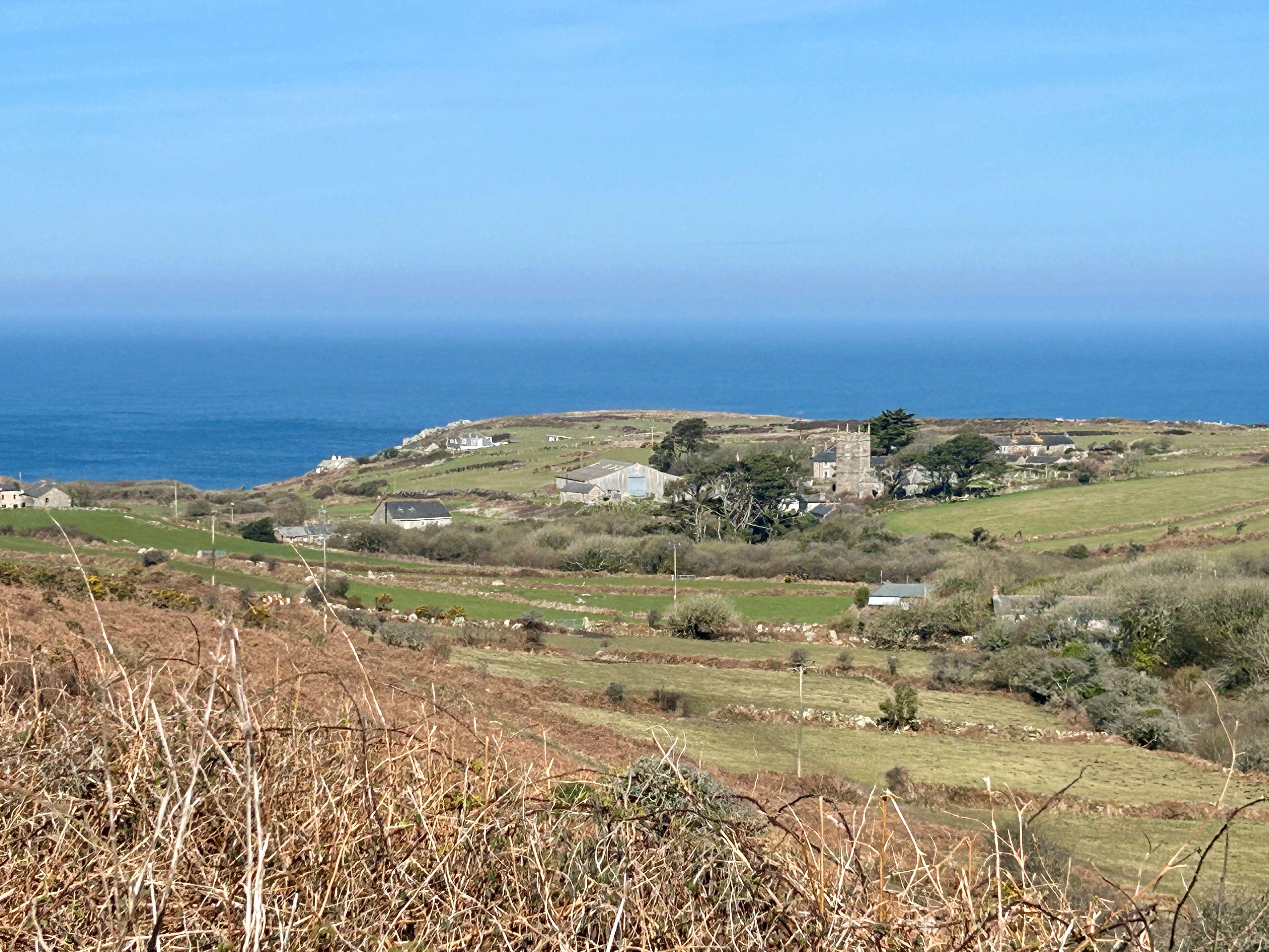 Going down a tin mine in Cornwall
