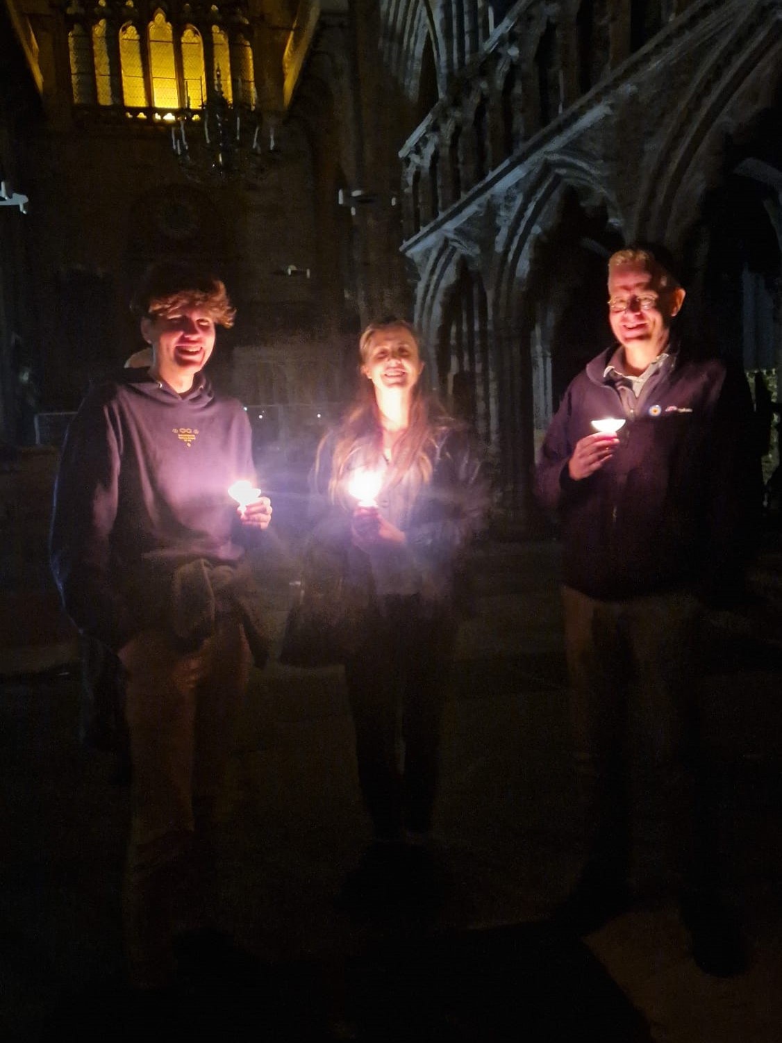 Exeter Cathedral by candlelight