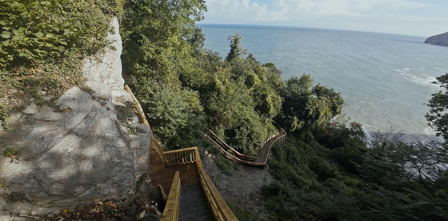 Drone Footage of Slope Stability Assessment Project