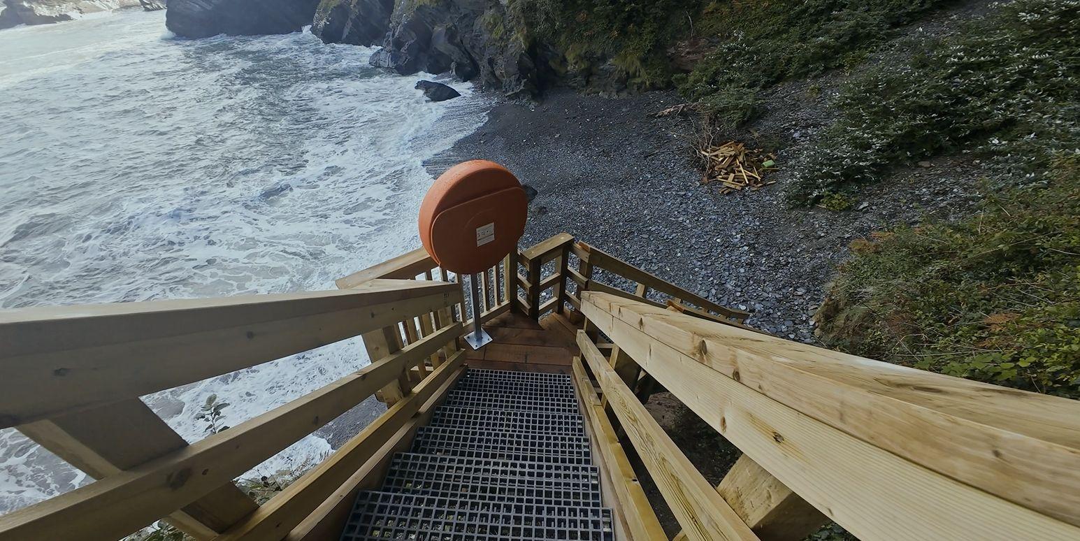 Drone Footage of Slope Stability Assessment Project